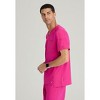 Barco One Men's Velocity 2-Pocket Ribbed V-Neck Scrub Top - 3 of 4