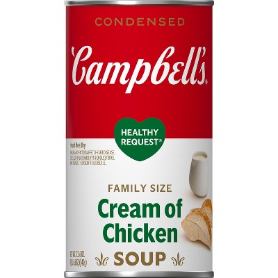 Campbell's Condensed Family Size Healthy Request Cream Of Chicken Soup ...