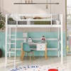 Twin Size Wood Loft Bed with Ladder - 2 of 4