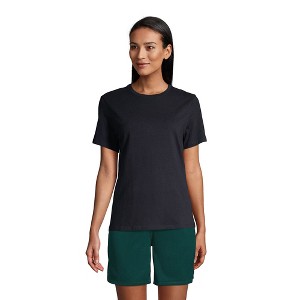Lands' End School Uniform Women's Short Sleeve Feminine Fit Essential T-shirt - 1 of 4