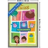 Trends International Netflix The Twits (2025) - Grid Framed Wall Poster Prints - 3 of 4