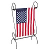 Evergreen Porch Scroll Garden Flag Stand- 28 x 16 x 8 Inches Durable Hardware for Flags - 3 of 4