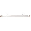 Linen Avenue Tan Travertine Single and Double Window Curtain Rod Set - 4 of 4