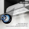 Range Hood Insert 30 Inch 900 CFM with 9 Speed Fan,Convenient Gesture Touch Control, ETL Listed, 3W LED Light Strip, Touch Control, Baffle & Charcoal Filters - 4 of 4