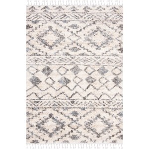 Berber Fringe Shag BFG606 Power Loomed Indoor Rugs - Safavieh - 1 of 4