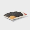 Mod Abstract Woven Colorblock Oblong Dec Pillow Ivory/Green/Gold - Threshold™: Jacquard Rectangle Accent for Indoor Use - 3 of 4