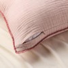 Euro 26''x26'' Textured Chambray Cotton Decorative Throw Pillow - Casaluna™ - 3 of 4