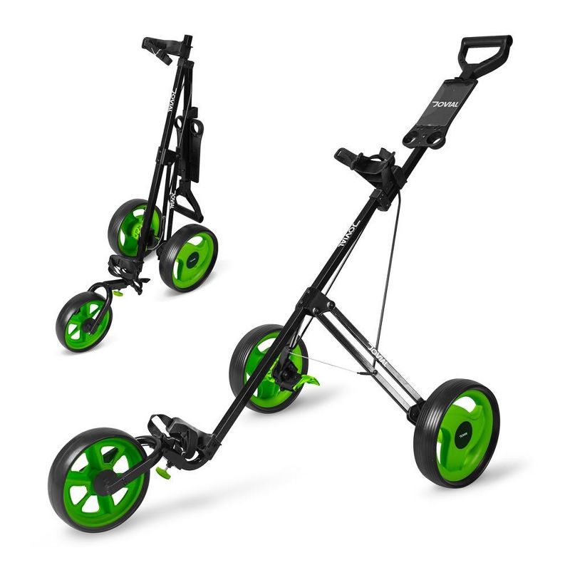 Jovial 3 Wheel Collapsible Golf Cart, 1 of 8