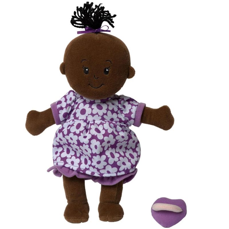 Manhattan Toy Wee Baby Stella Brown 12" Soft Baby Doll, 4 of 11