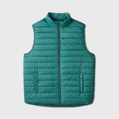 mens puffer vest target