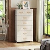 Crestlive Products 7 Drawers Vertical Dresser for Bedroom Storage Tower with Sturdy Steel Frame Wood Top Easy Pull Fabric Bins Handles - 2 of 4