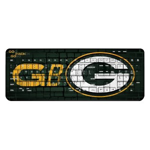 NFL NFC Teams Brick Wall Wireless USB Keyboard - 1 of 4