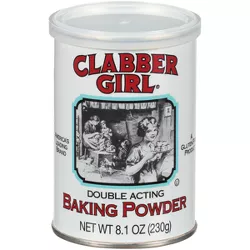 Clabber Girl Gluten Free Double Acting Baking Powder - 8.1oz