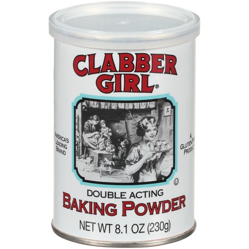 Clabber Girl Gluten Free Double Acting Baking Powder - 8.1oz - image 1 of 4