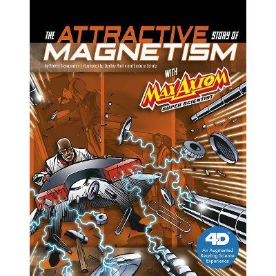 The Attractive Story of Magnetism with Max Axiom Super Scientist - (Graphic Science 4D) by  Andrea Gianopoulos (Paperback)