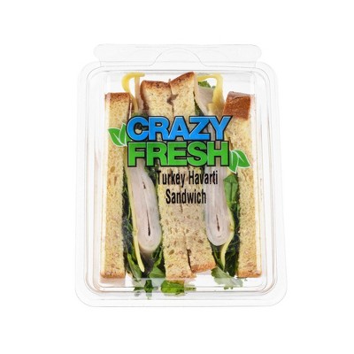 Crazy Fresh Turkey Havarti Sandwich on Multigrain Bread - 6.2oz