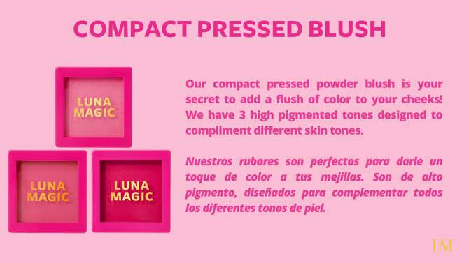 LUNA MAGIC Compact Pressed Blush, 2 of 8, play video