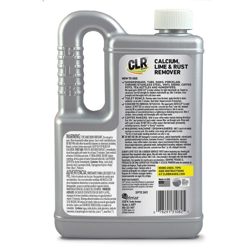CLR Calcium Lime and Rust Remover - 28 fl oz, 3 of 13