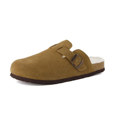 CUSHIONAIRE Haze Cozy Mens Clogs – Casual Slip On Mens Shoes with Soft Footbed for Comfortable Indoor Outdoor Wear