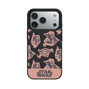Star Wars Mandalorian Pattern MagSafe Compatible Cell Phone Case for Apple iPhone 17 Series - 1 of 4