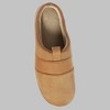 Isotoner Men's Emmett Microsuede & Canvas Hoodback Slippers - 3 of 4