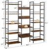 Bookshelf Bookcases for Book Display Modern Minimalist Storage Display Shelf for Bedroom Living Room Home Office - 2 of 4