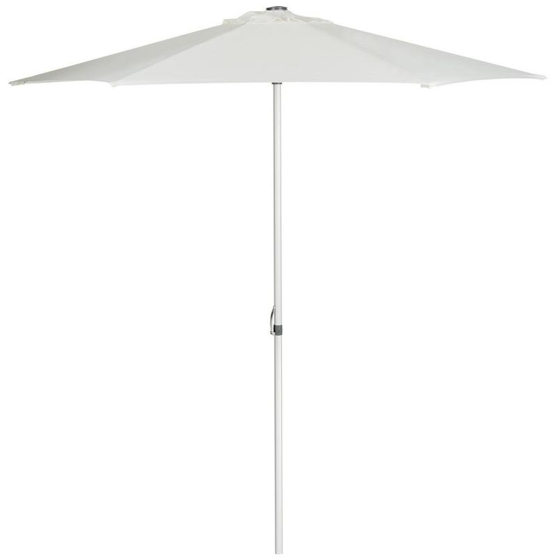 UV Resistant Hurst 9 Ft Easy Glide Market Patio Outdoor Umbrella   - Safavieh, 1 of 2