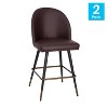 Taylor & Logan 2pk Alita Counter Height Barstools - 4 of 4