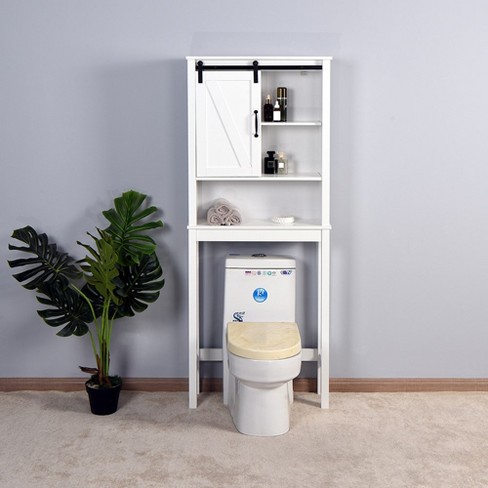 Bathroom Space 2024 Saver Toilet Shelves Storage Cabinet L1