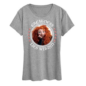Women's - Disney - Merida Greatness Lies Within Short Sleeve Graphic T-Shirt - 1 of 4