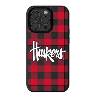 Keyscaper NCAA Plaid MagSafe Compatible Cell Phone Case for iPhone 16 Pro Max