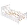 Sturdy Twin Bed with Roll-Out Trundle Designed for Longevity - 2 of 4