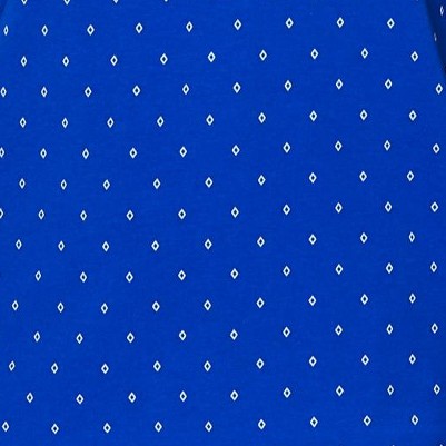 blue geo print
