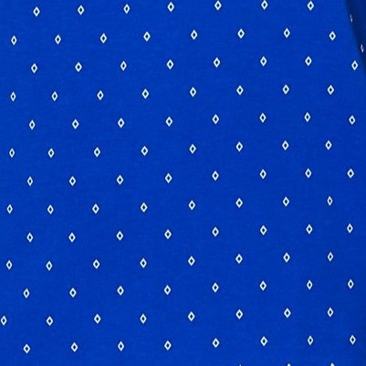 blue geo print