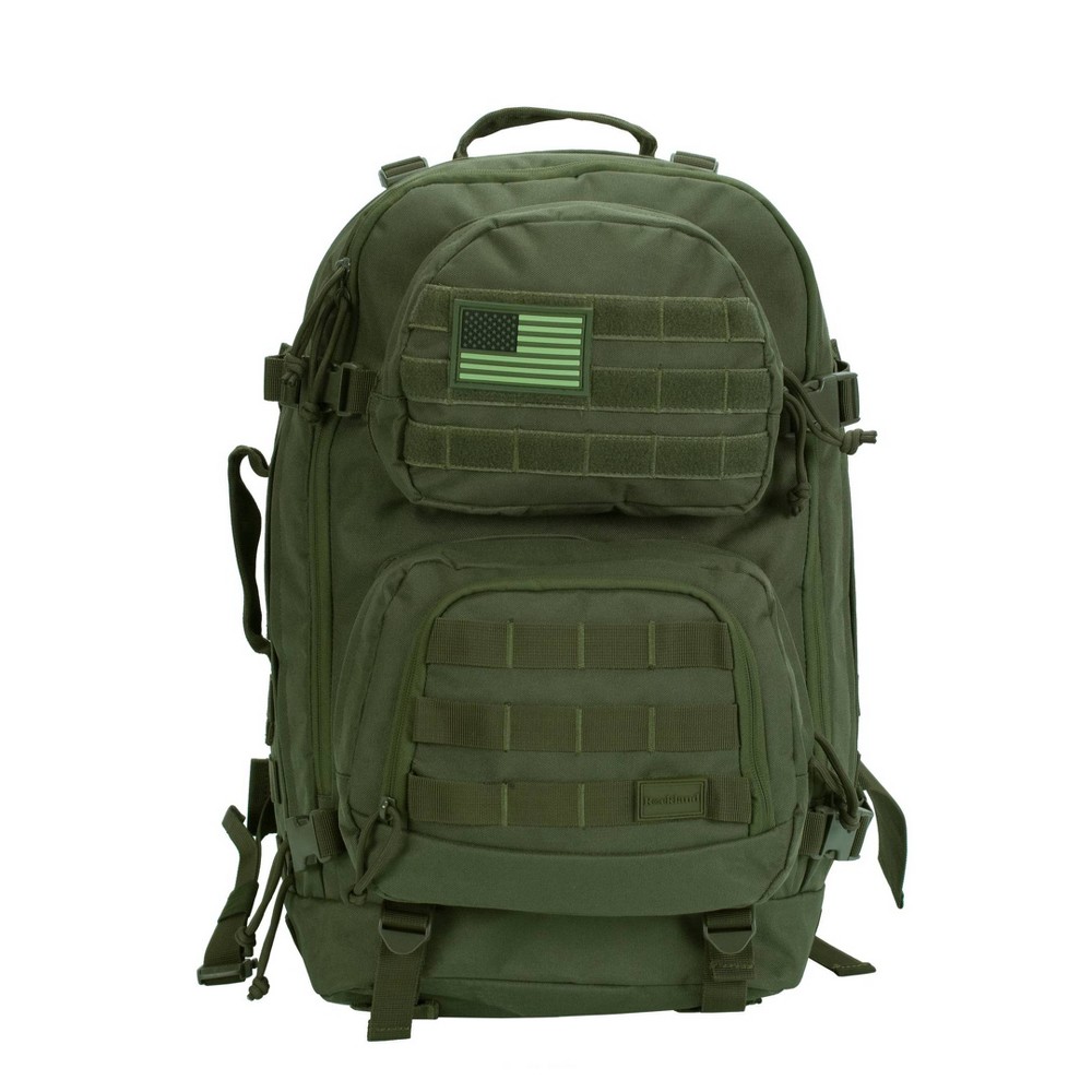 Photos - Backpack Rockland Military Tactical Laptop 20"  - Green 