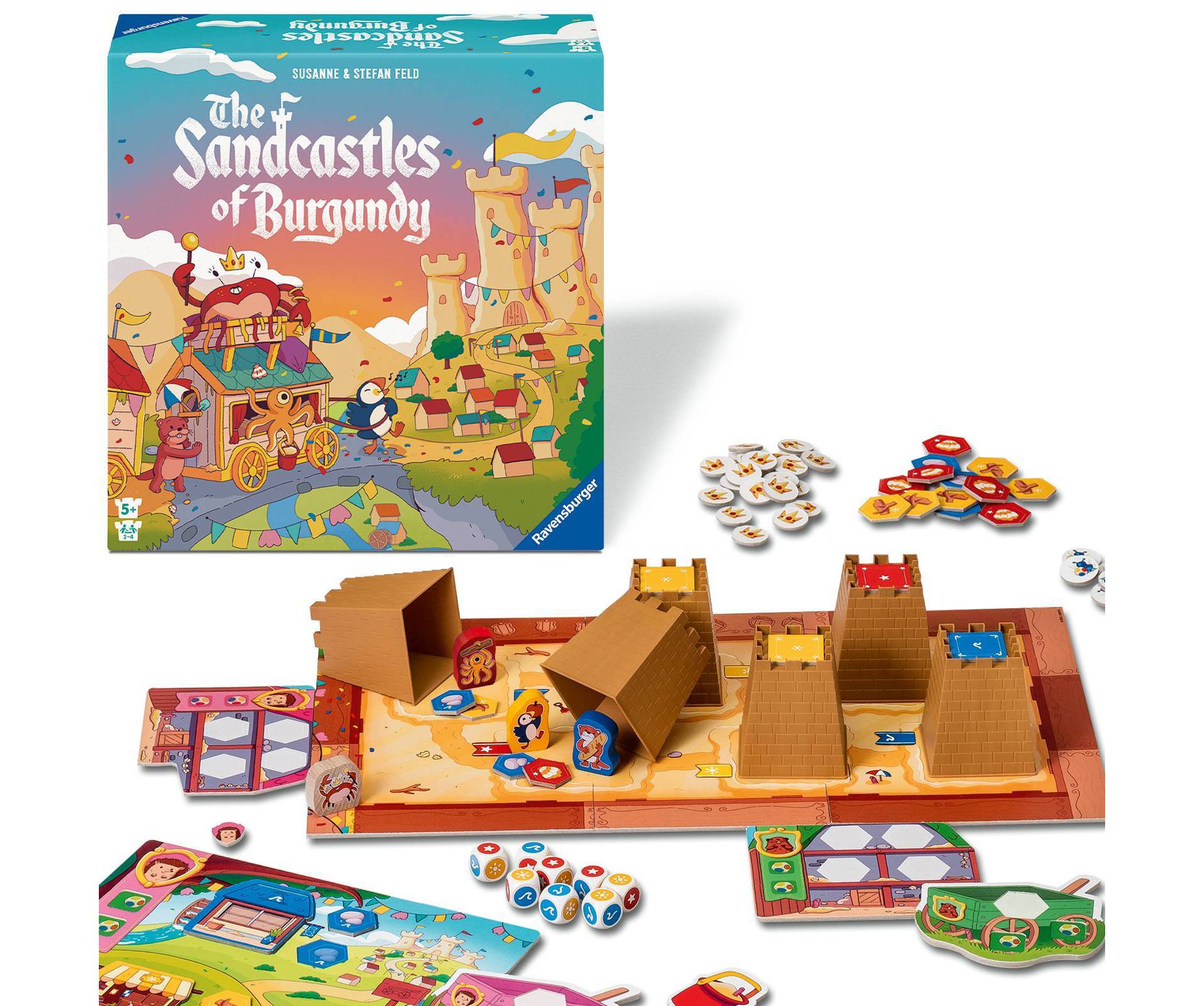 Ravensburger Sandcastles of Burgundy Board Game
