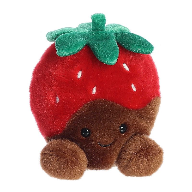 Aurora Mini Valentino Chocolate Strawberry Palm Pals Adorable Stuffed Animal Red 5", 2 of 6