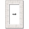 PosterPalooza | Panoramic Sculpted White Picture Frame - UV Acrylic, Foam Board Backing, Hanging Hardware - 2 of 4