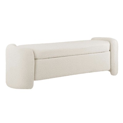 Modway Nebula Boucle Upholstered Bench