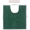 Home Weavers Luxury Collection 100% Cotton Tufted Bathroom Rug, Non-Slip Latex Bath Rug - 3 of 4