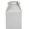 W Packaging Plain Tall White/Kraft Cake-Carrier Box 12" x 12" x 14" High - Pack of 10 - 2 of 2