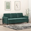 vidaXL Sofa Chair Upholstered Single Sofa Armchair for Living Room Velvet - 2 of 4