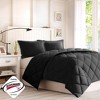 Gulches Full/Queen 3M Scotchgard Diamond Quilting Reversible Down Alternative Comforter Set - 3 of 4