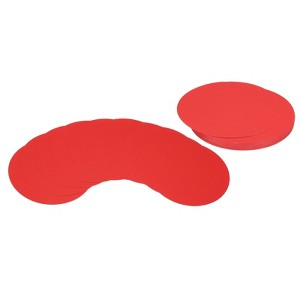 Unique Bargains DIY Craft Projects Classroom Thick Circle Card Stock 36 Pcs - 1 of 4