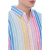 HAPPY BAY Men's Holiday Button Down Casual Hawaiian Prints Shirt Short Sleeve Vacation Beach Aloha Summer Shirts - 3 of 4