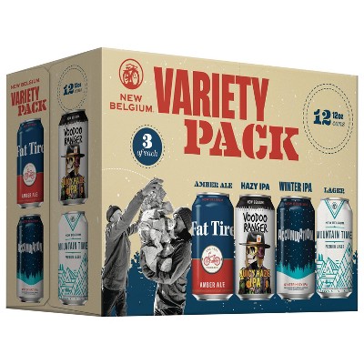 New Belgium Brewing Variety Pack - 12pk/12 fl oz Cans