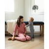 MiniMoi Baby and Toddler "Generation MiniMoi" Stretchy Mini-Striped Cotton-Rich Footie - 4 of 4