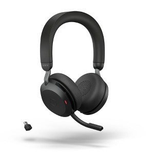 Jabra Evolve2 75 - USB-C UC - Black Wireless Headset / Music Headphones Black - 1 of 4