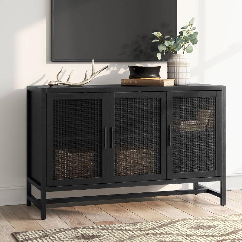 Warwick 3 Door Accent TV Stand for TVs up to 59" - Threshold™, 3 of 12