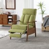 NicBex Accent Chair with Wooden Frame,Modern Arm Chair,Adjustable Recliner Chair for Bedroom,Reading Room - 2 of 4